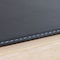 Dacasso Black 17" x 12" Leatherette Square Corner Placemat HN-1147 - alternate 3